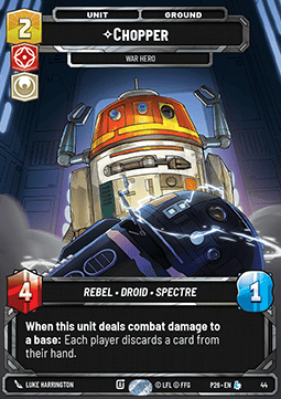 Chopper, War Hero (V.1)