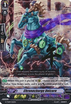 Chronocharge Unicorn [G Format] (V.2 - Triple Rare)