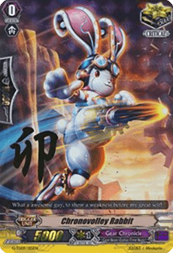 Chronovolley Rabbit [G Format] (V.2 - Triple Rare)