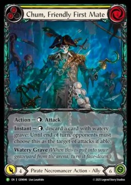 Chum, Friendly First Mate (Extended Art Rainbow Foil)