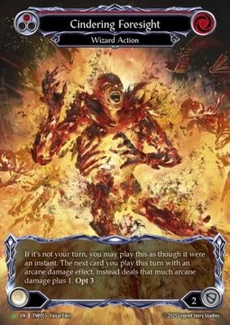Cindering Foresight (Red) (Marvel)