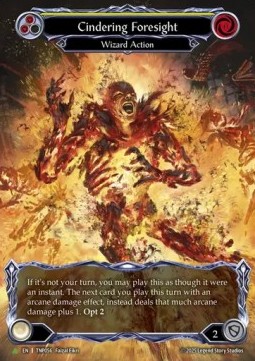 Cindering Foresight (Yellow) (Marvel)