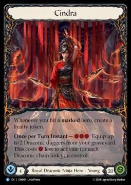 Cindra (Rainbow Foil)