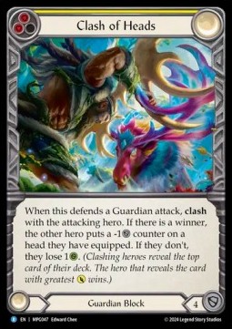 Clash of Heads (Rainbow Foil)