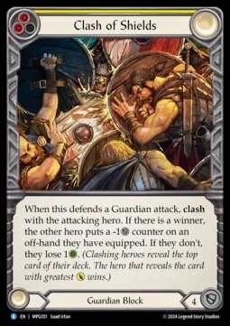 Clash of Shields (Rainbow Foil)