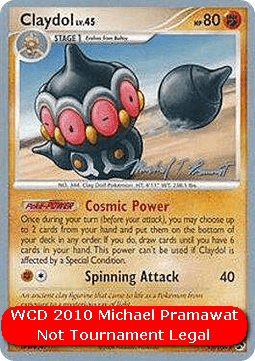 Claydol Lv.45  (WCD10 GE 15)