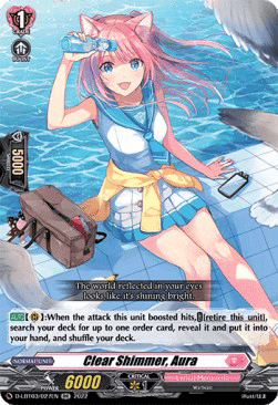 Clear Shimmer, Aura [D Format] (V.1 - Double Rare)