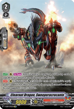 Clearout Dragon, Sweeperacrocanto [V Format] (V.2 - Special Parallel)