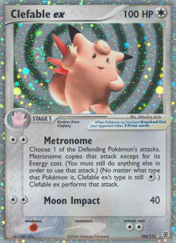 Clefable ex  (FL 106)