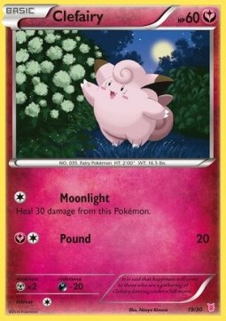 Clefairy  (TK7 19W)