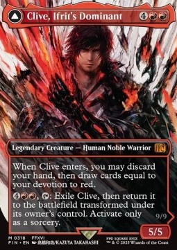 Clive, Ifrit's Dominant // Ifrit, Warden of Inferno (V.1)