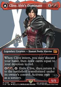 Clive, Ifrit's Dominant // Ifrit, Warden of Inferno (V.2)