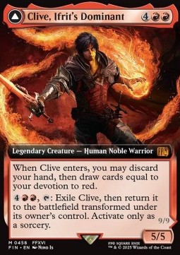 Clive, Ifrit's Dominant // Ifrit, Warden of Inferno (V.3)