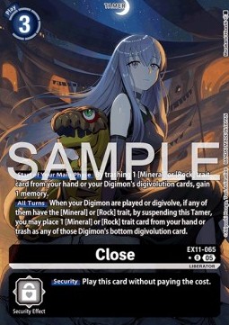 Close (EX11-065) (V.2)