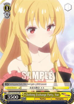 Clothing Exchange Party, Yue (V.2 - Promo)