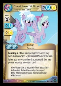 Cloudchaser & Flitter *Two on the Team*