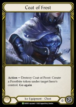 Coat of Frost (Cold Foil Golden)