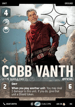 Cobb Vanth, Let Me Handle This (V.4)