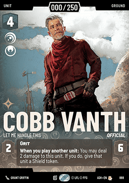 Cobb Vanth, Let Me Handle This (V.5)