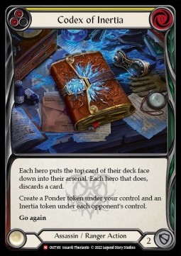 Codex of Inertia (Rainbow Foil)