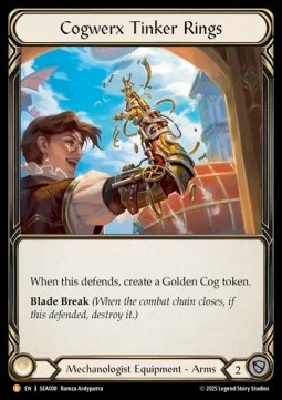 Cogwerx Tinker Rings (Rainbow Foil)