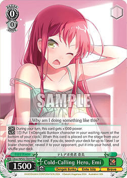 Cold-Calling Hero, Emi (V.1 - Double Rare)
