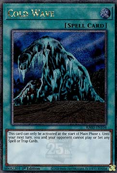 Cold Wave (V.2 - Quarter Century Secret Rare)