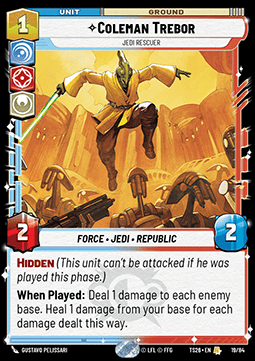 Coleman Trebor, Jedi Rescuer