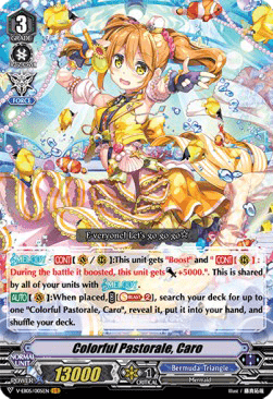 Colorful Pastorale, Caro [V Format] (V.1 - Vanguard Rare)