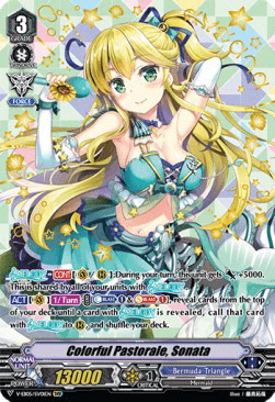 Colorful Pastorale, Sonata [V Format] (V.2 - Special Vanguard Rare)