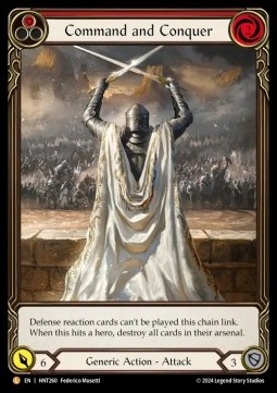 Command and Conquer (Extended Art Rainbow Foil)