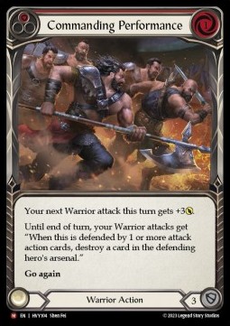 Commanding Performance (Rainbow Foil)