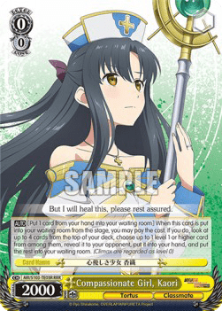Compassionate Girl, Kaori (V.2 - Triple Rare)