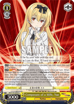 Composure of a Wife, Yue (V.1 - Rare)
