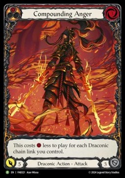 Compounding Anger (Extended Art Rainbow Foil)
