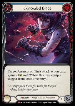 Concealed Blade (Rainbow Foil)