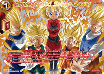 Concentrated Saiyan Power (V.3 - Common)