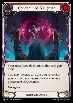 Condemn to Slaughter (Red) (Regular)