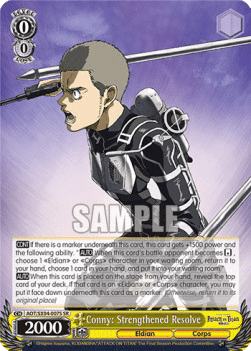 Conny: Strengthened Resolve (V.2 - Super Rare)