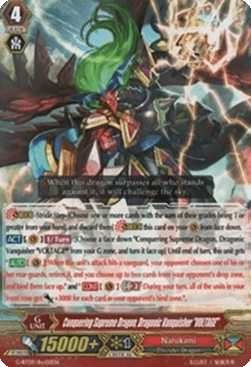 Conquering Supreme Dragon, Dragonic Vanquisher "VOLTAGE" [G Format] (V.1 - Rare)