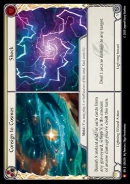 Consign to Cosmos // Shock (Rainbow Foil)