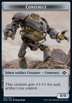 Construct Token (A 0/0) // Treasure Token (V.2)
