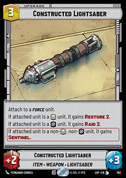 Constructed Lightsaber (V.2)