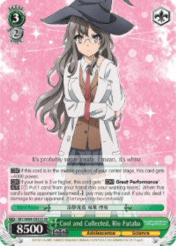 Cool and Collected, Rio Futaba (V.2 - Super Rare)