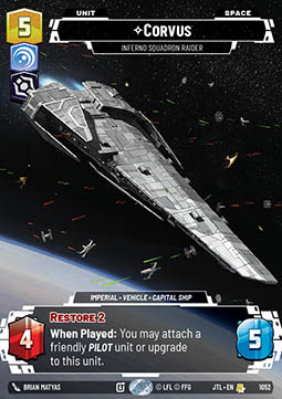 Corvus, Inferno Squadron Raider (V.4)