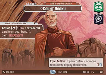 Count Dooku, Face of the Confederacy (V.2)
