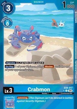 Crabmon (EX8-017) (V.2)