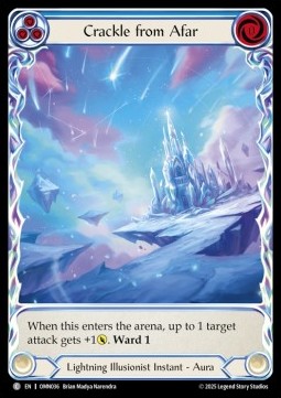 Crackle from Afar (Extended Art Cold Foil)