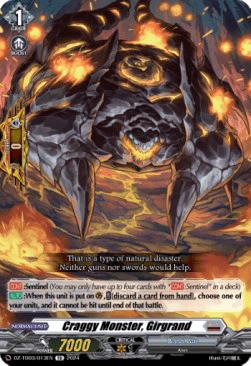 Craggy Monster, Girgrand [D-Format] (V.1 - Trial Deck)