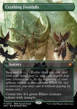 Crashing Footfalls